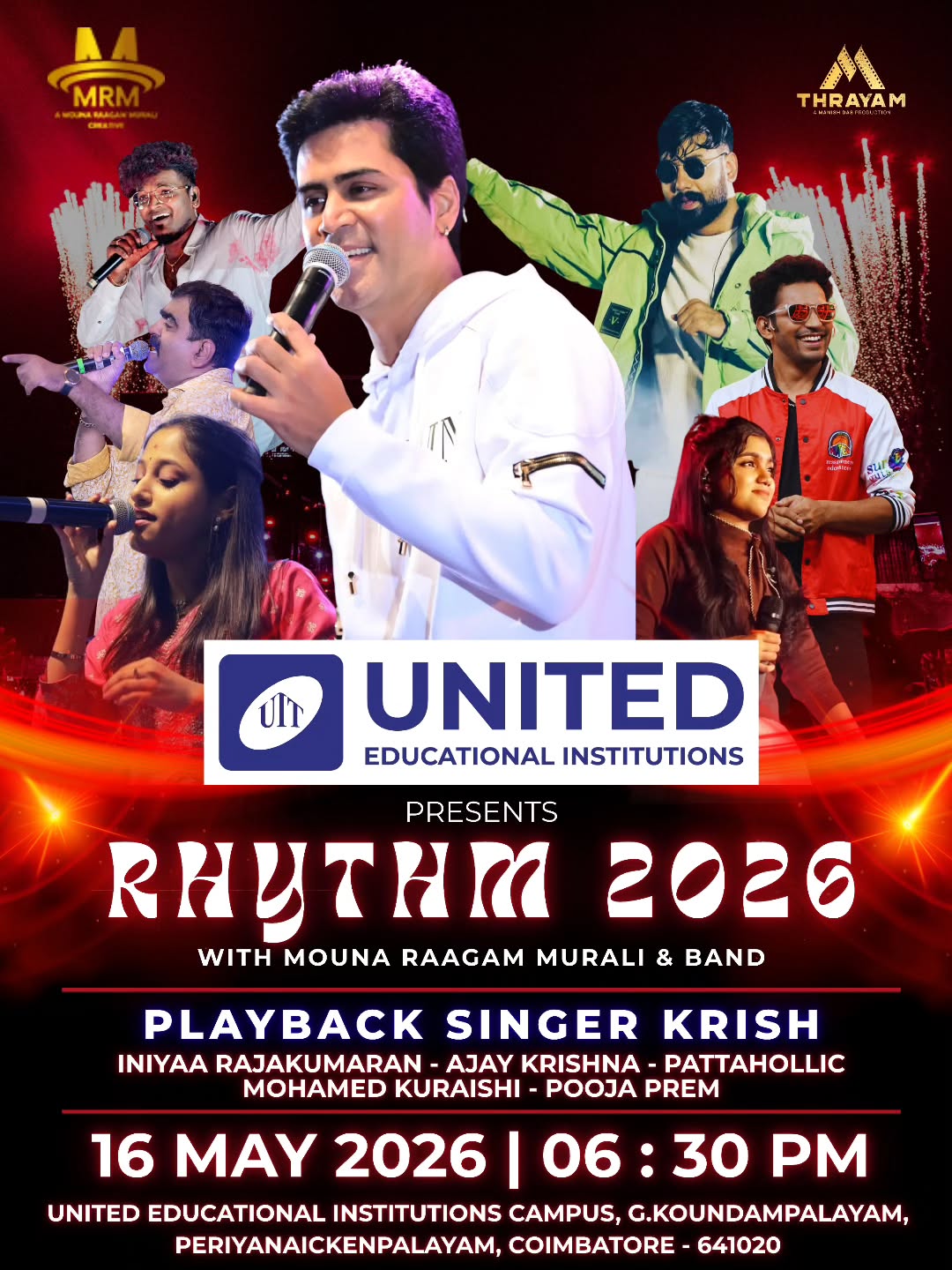 RHYTHM 2026 Cultural Festival Poster 